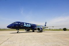巴航工業交付全球首架E195-E2噴氣飛機-海運價格