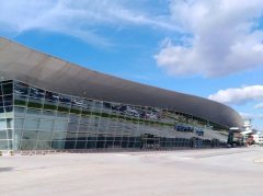 廣州出口國際快遞四川南充機場T2航站樓全部完工,只等驗收