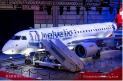 空運價格-赫爾維蒂航空慶祝接收首架由普惠GTF發動機提供動力的巴航工業E190