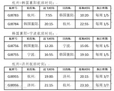 國際快遞訂艙-長龍航空新開三條韓國直飛航線(附圖)