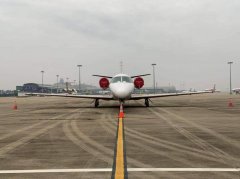 上海空運公司-南寧機場儀表著陸系統順利通過HUD特殊Ⅱ類飛行校驗