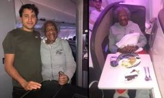 伊朗的空運價格國際航班男子把頭等艙讓給88歲老太太 自己坐經濟艙7小時